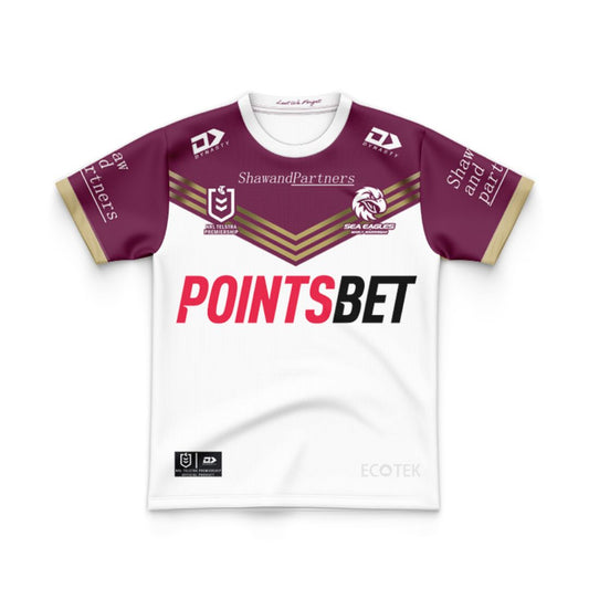 Manly Warringah Sea Eagles 2024 Kids ANZAC Jersey