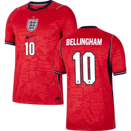 England Soccer 2026 World Cup Bellingham #10 Away Jersey Shirt