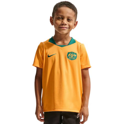 Australian Socceroos 2026 Kids World Cup Home Jersey