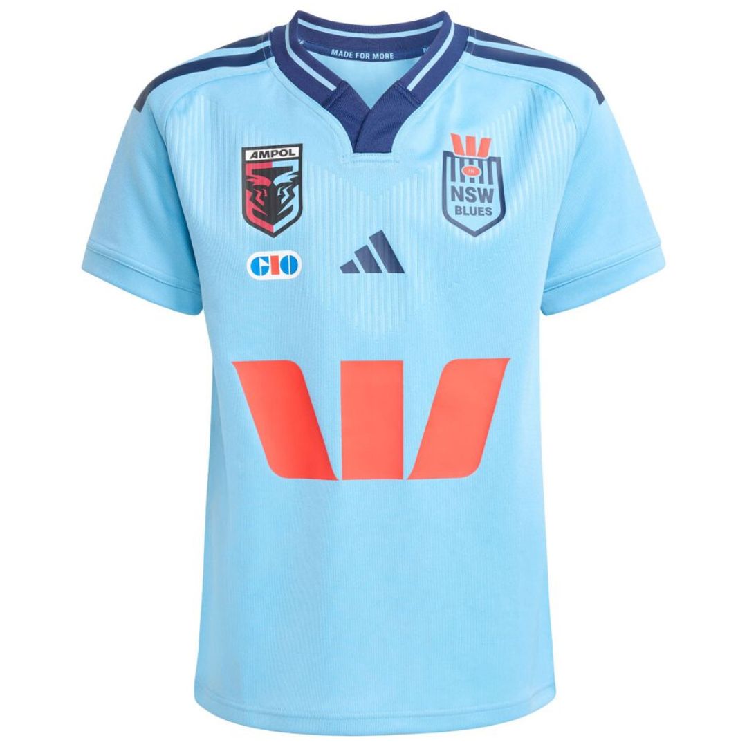 NSW Blues State Of Origin 2025 Kids Jersey