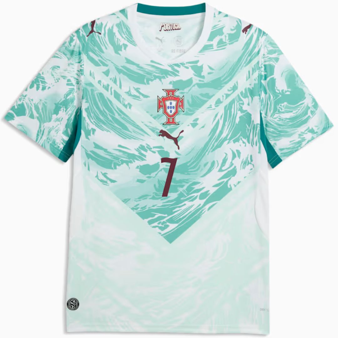 Portugal 2026 Cristiano Ronaldo Soccer World Cup of Football Away Jersey Shirt