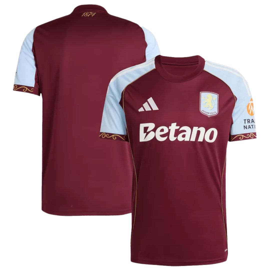 Aston Villa 2025/26 Home Jersey Shirt Player's Edition