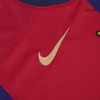 Barcelona 2024/25 125th Anniversary Home Jersey Shirt - (Add Your Own Name & Number)