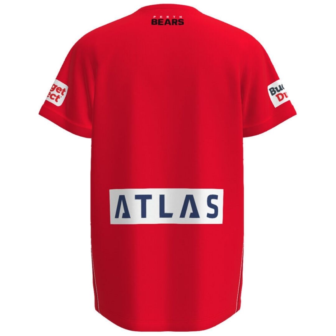 Perth Bears 2027 Red Training Shirt