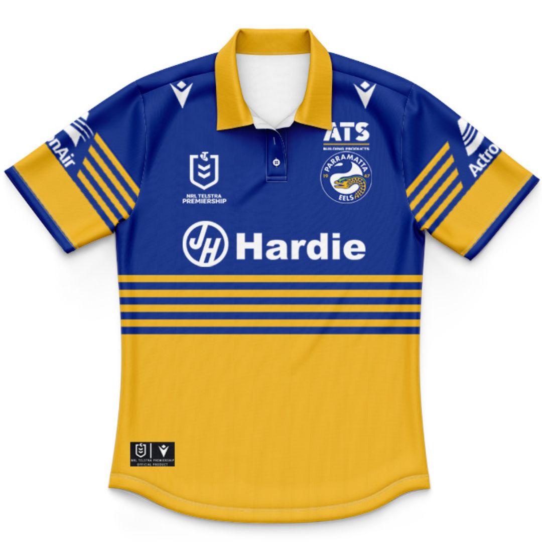 Parramatta Eels 2026 Kids Home Polo Shirt
