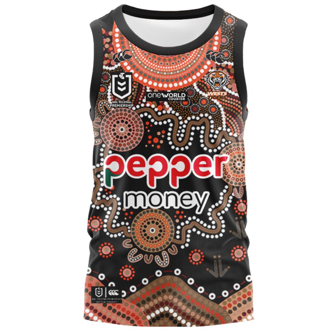 Wests Tigers 2026 Indigenous Singlet