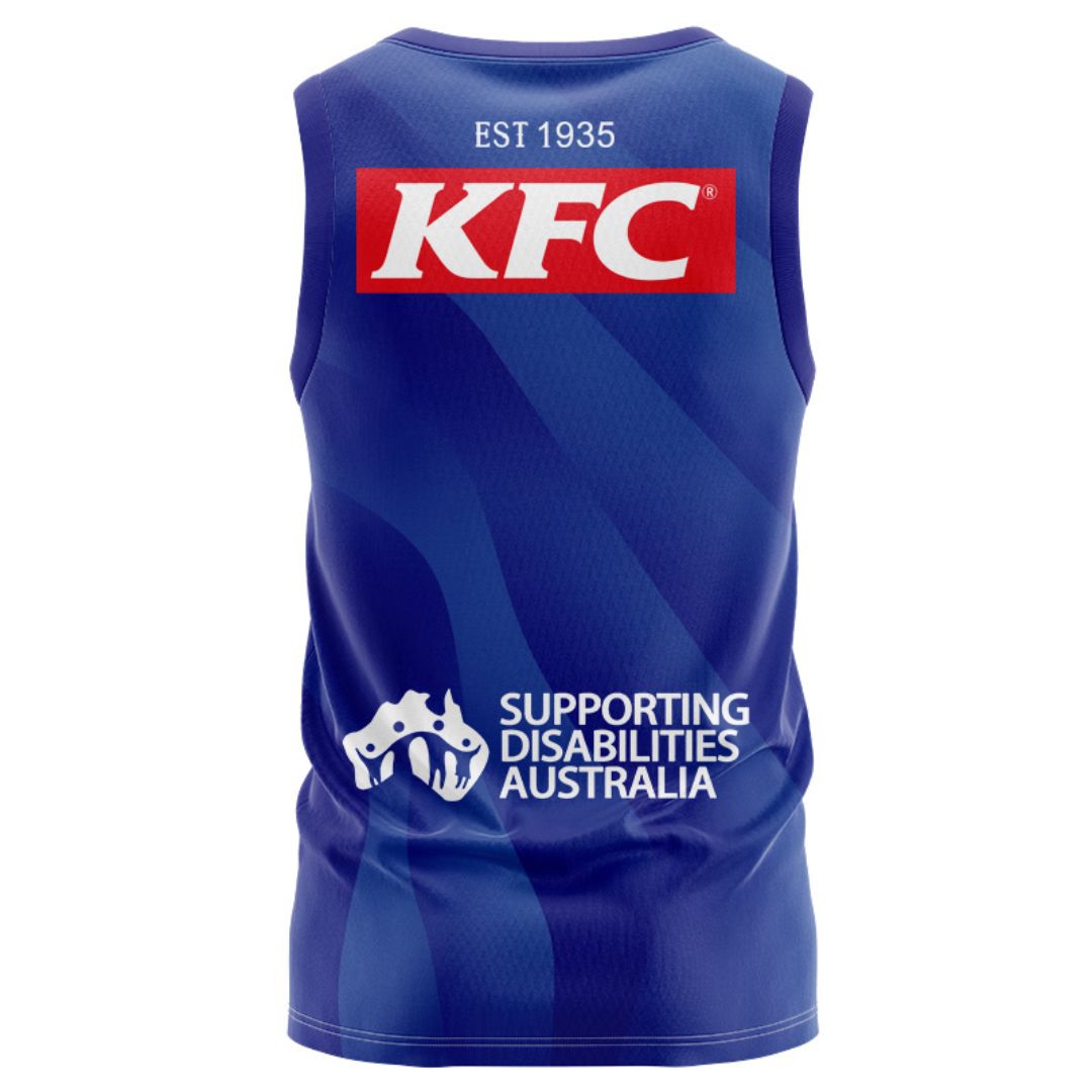 Canterbury Bankstown Bulldogs 2026 Warm Up Singlet