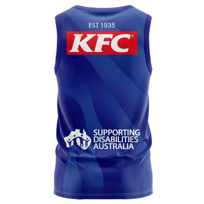 Canterbury Bankstown Bulldogs 2026 Warm Up Singlet
