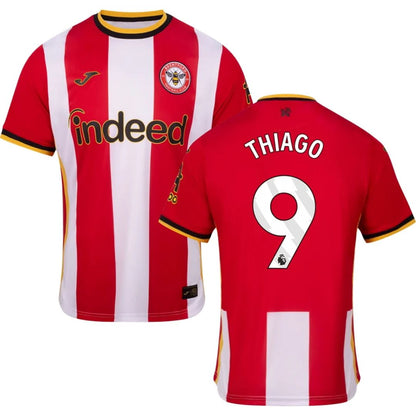Brentford 2026/27 Thiago #9 Home Jersey Shirt