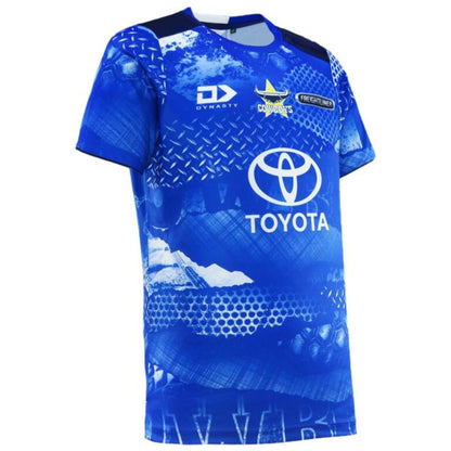 North Queensland Cowboys 2026 Blue Training Shirt