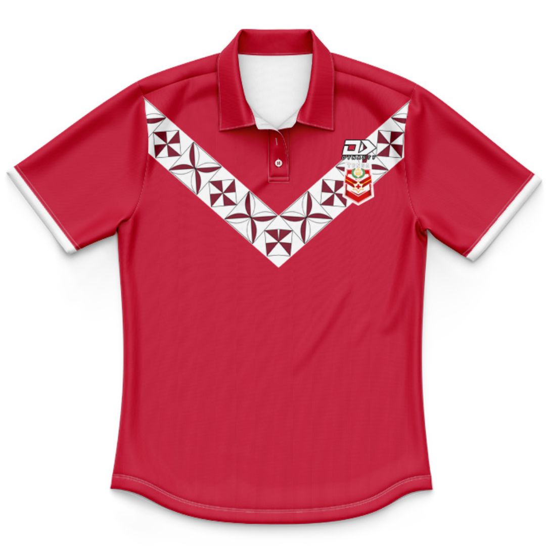 Mate Ma'a Tonga 1995 Kids Throwback Polo Shirt