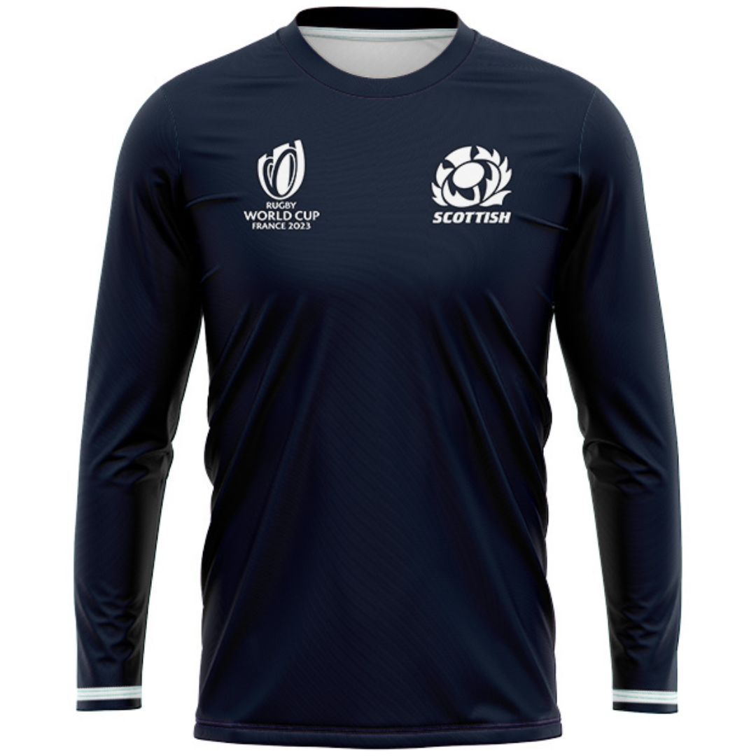 Scotland 2023 Rugby World Cup Long Sleeve Home Shirt