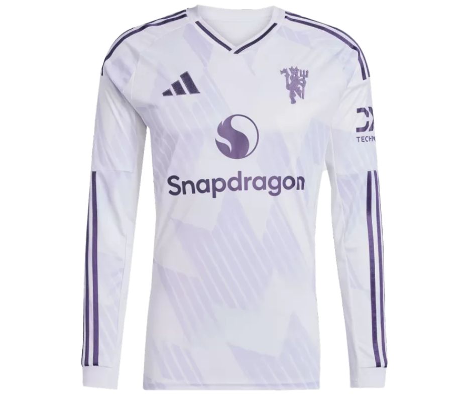 Manchester United 2025/26 Long Sleeve Player's Edition Away Jersey Shirt
