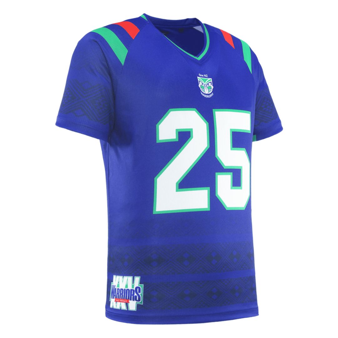 New Zealand Warriors 2025 Las Vegas Warm Up Shirt