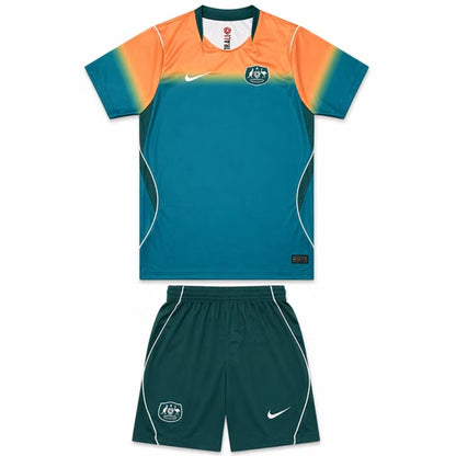 Australian Socceroos 2026 Kids World Cup Away Jersey & Shorts Kit