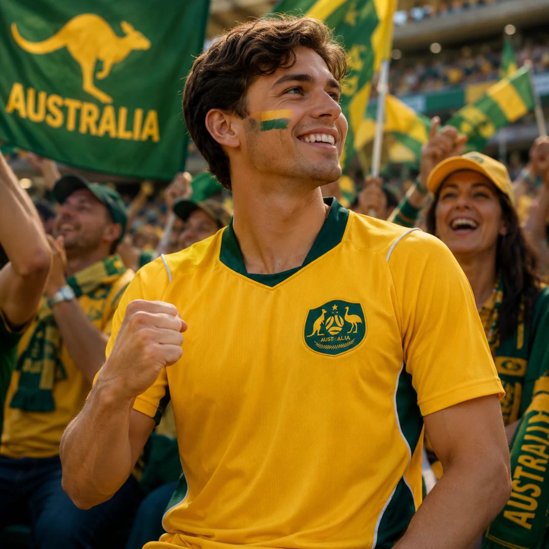 Australian Socceroos 2026 World Cup Home Jersey