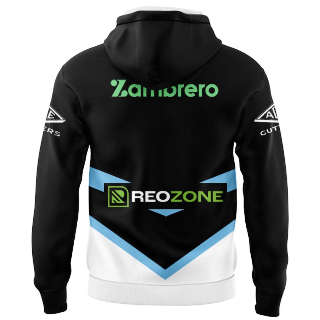 Cronulla Sutherland Sharks 2026 Away Hoodie with Zipper