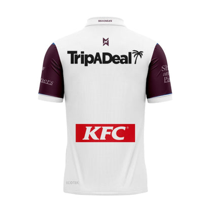 Manly Warringah Sea Eagles 2025 Away Polo Shirt