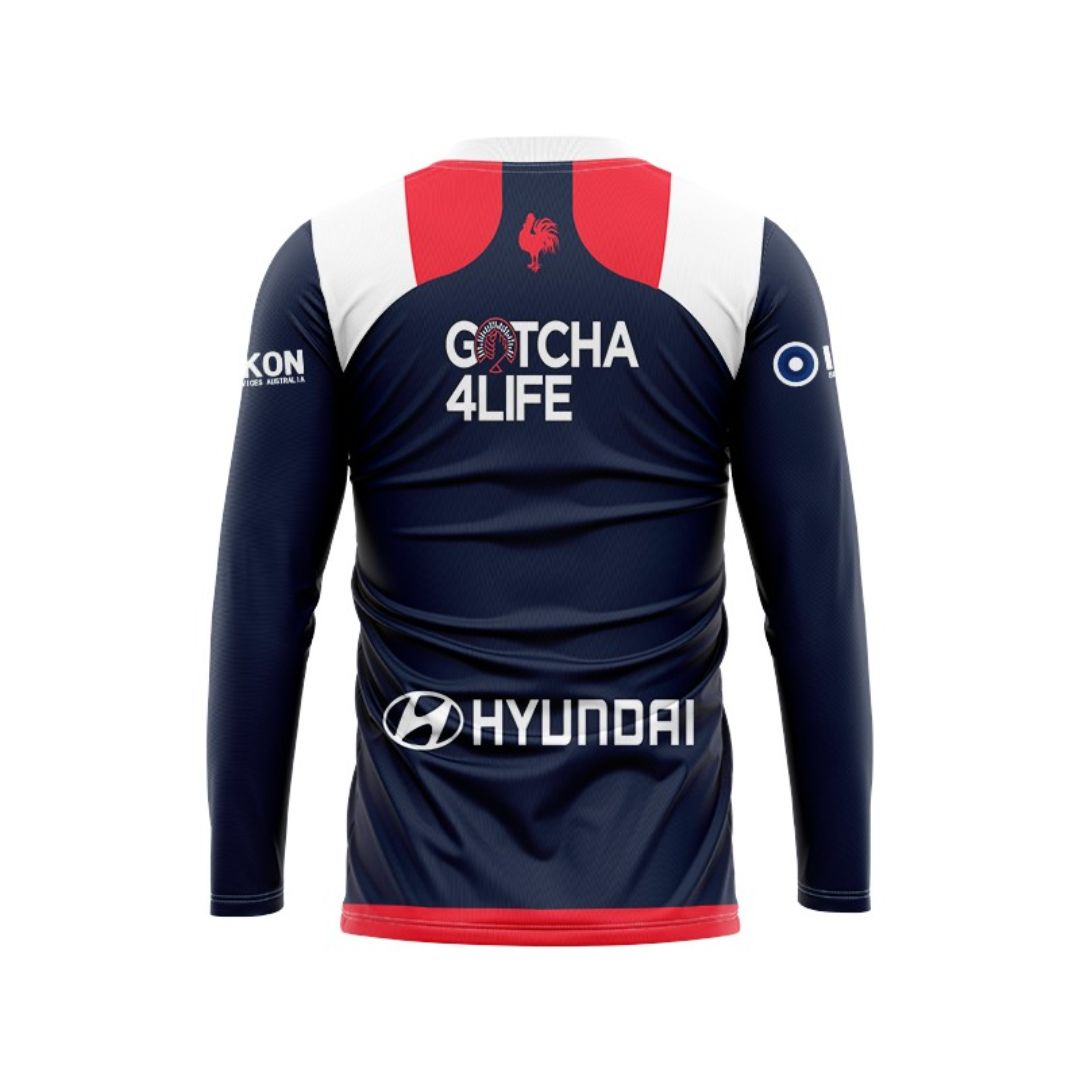 Sydney Roosters 2024 Long Sleeve Home Shirt