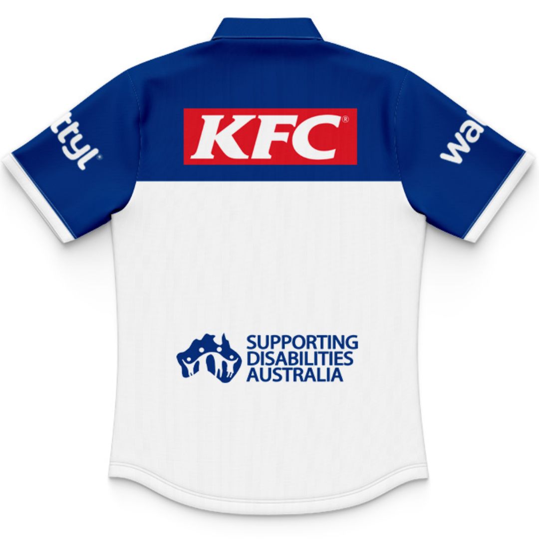 Canterbury Bankstown Bulldogs 2026 Kids Home Polo Shirt