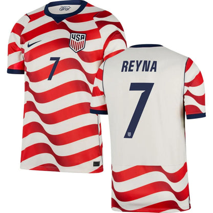 United States 2026 World Cup Reyna #7 Home Jersey Shirt