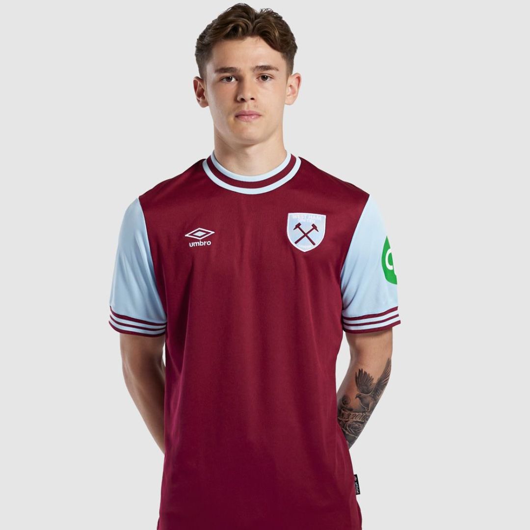 West Ham United 2024/25 Home Jersey Shirt (Unsponsored)