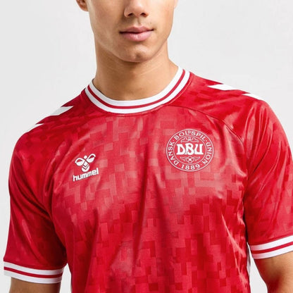 Denmark Euro 2024 Home Jersey Shirt