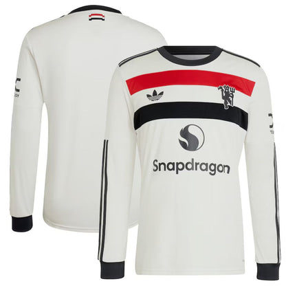 Manchester United 2024/25 Long Sleeve Third Jersey Shirt (Add Your Own Name & Number)