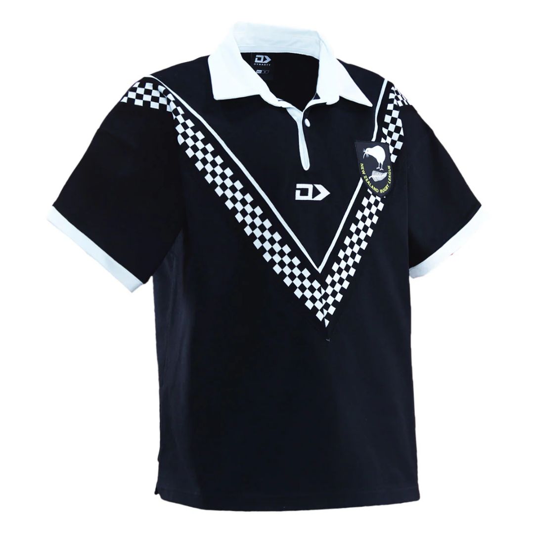 New Zealand Kiwis 2024 Black Throwback Jersey