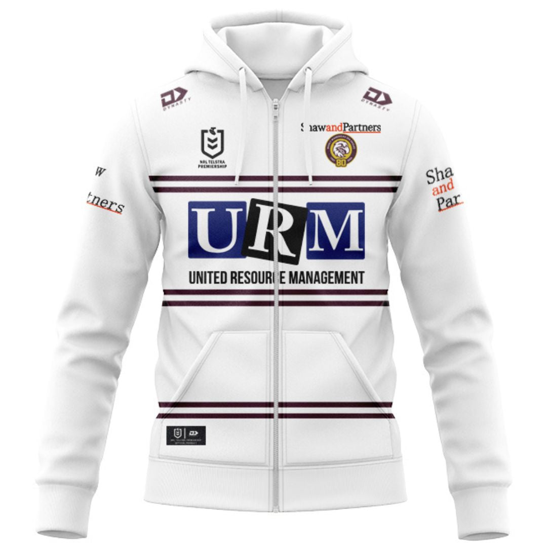 Manly Warringah Sea Eagles 2026 Away Hoodie with Zipper