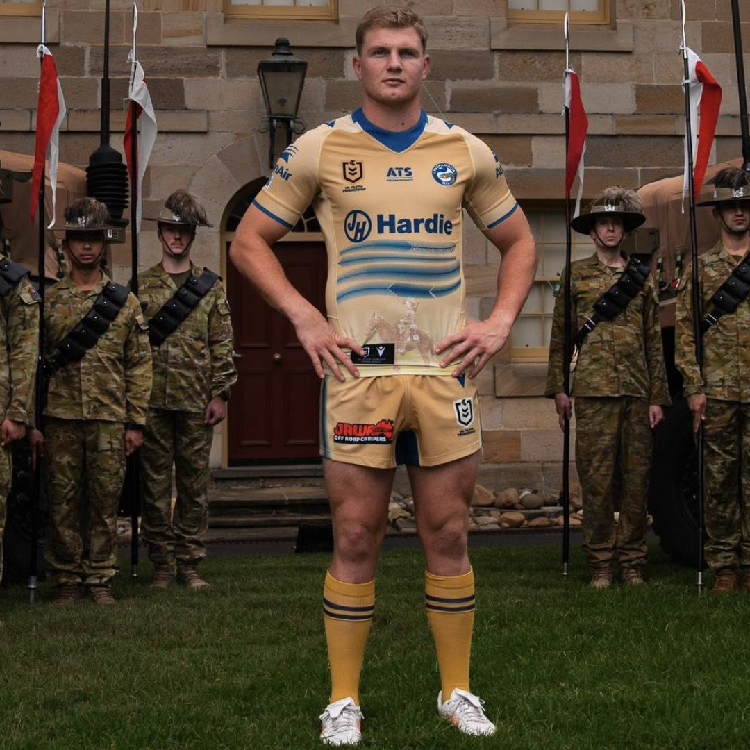 Parramatta Eels 2026 ANZAC Round Jersey