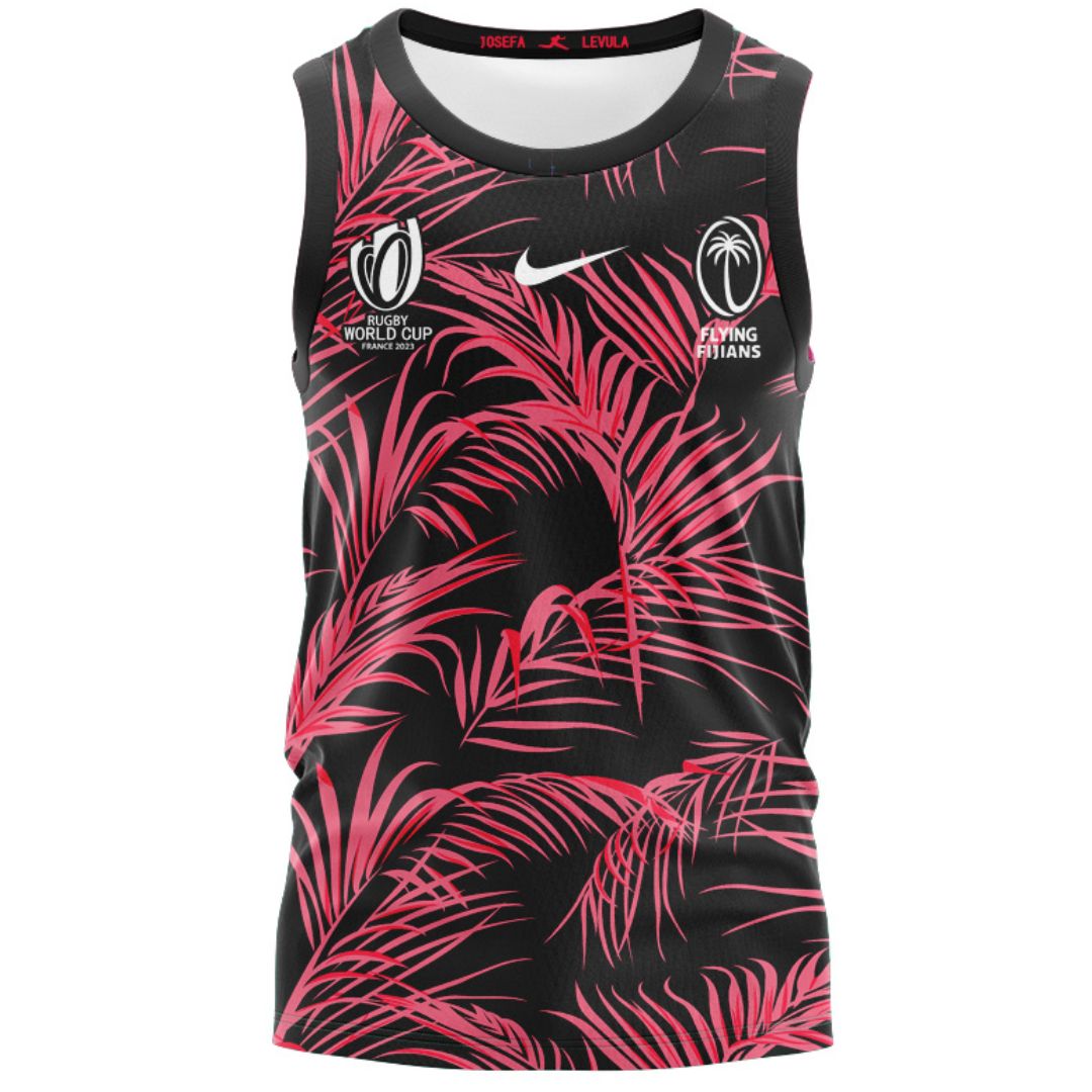 Fiji 2023 Rugby World Cup Away Stadium Singlet