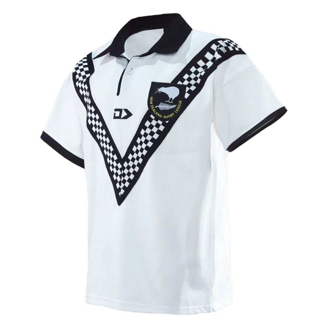 New Zealand Kiwis 2024 Throwback White Jersey