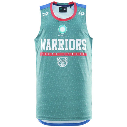 New Zealand Warriors 2026 Green Training Singlet
