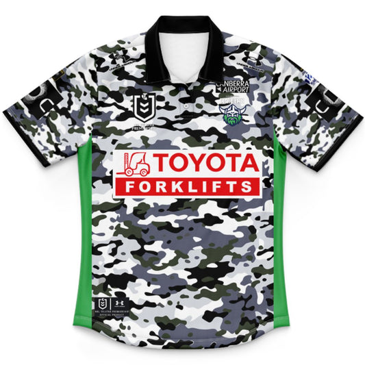 Canberra Raiders 2026 Kids ANZAC Polo Shirt