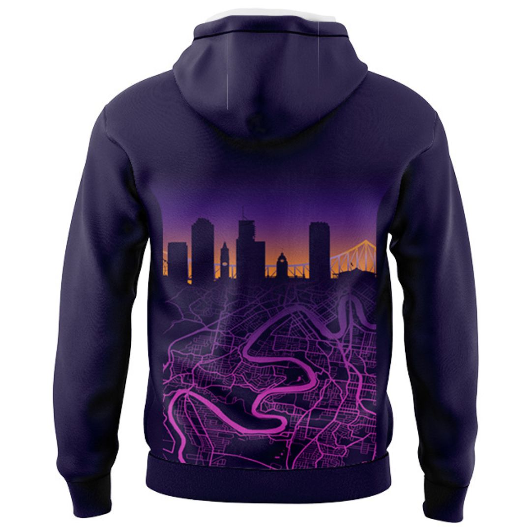 Brisbane Broncos 2026 Run Out Hoodie