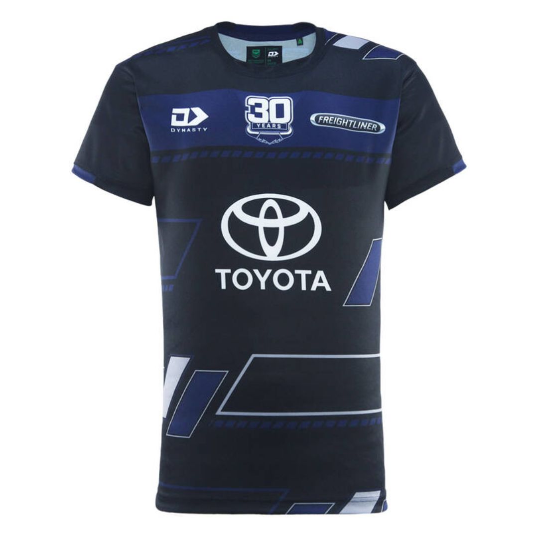North Queensland Cowboys 2025 Black Training Shirt