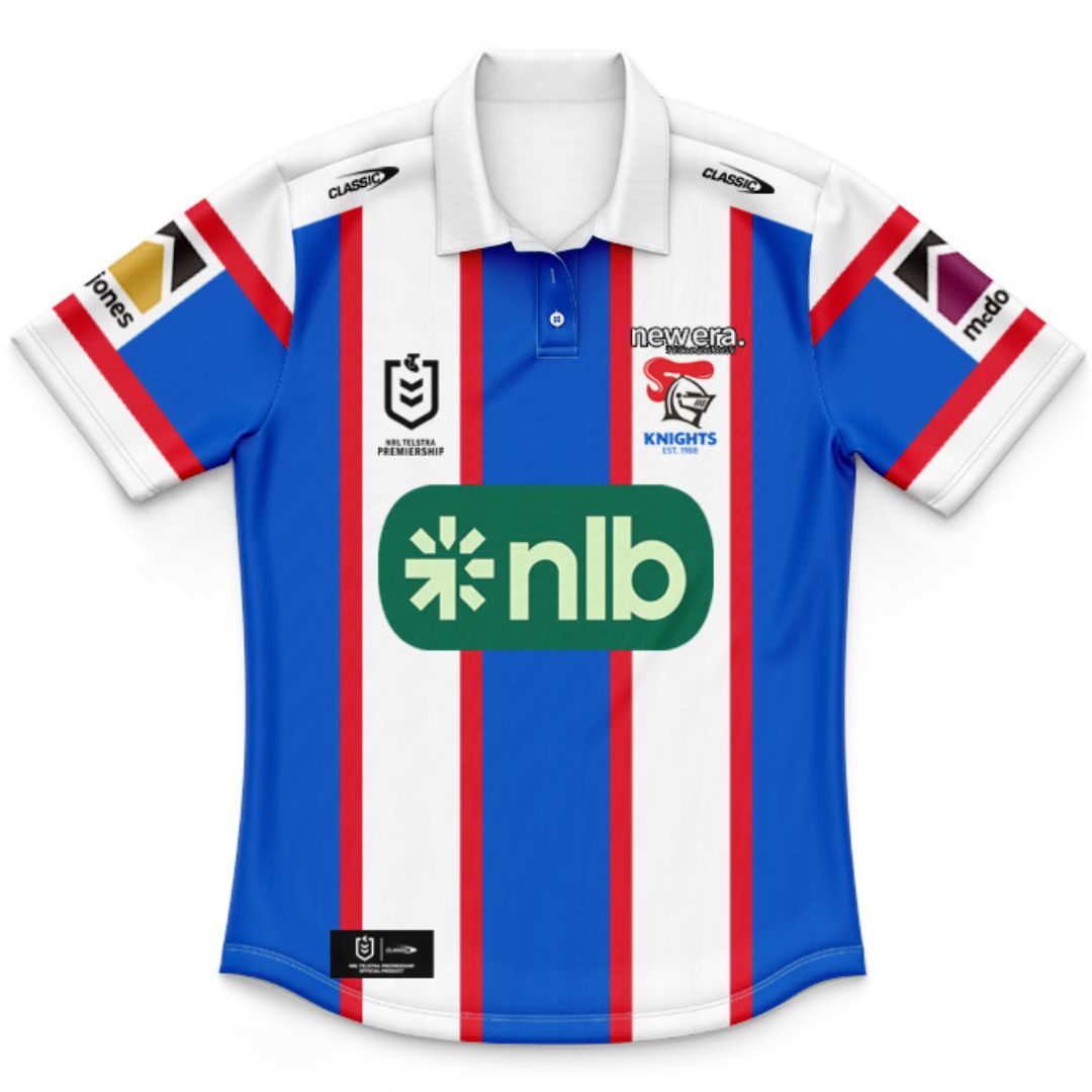 Newcastle Knights 2026 Kids Away Polo Shirt