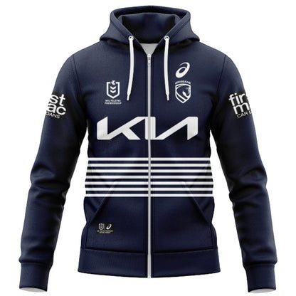 Brisbane Broncos 2026 Away Hoodie with Zipper
