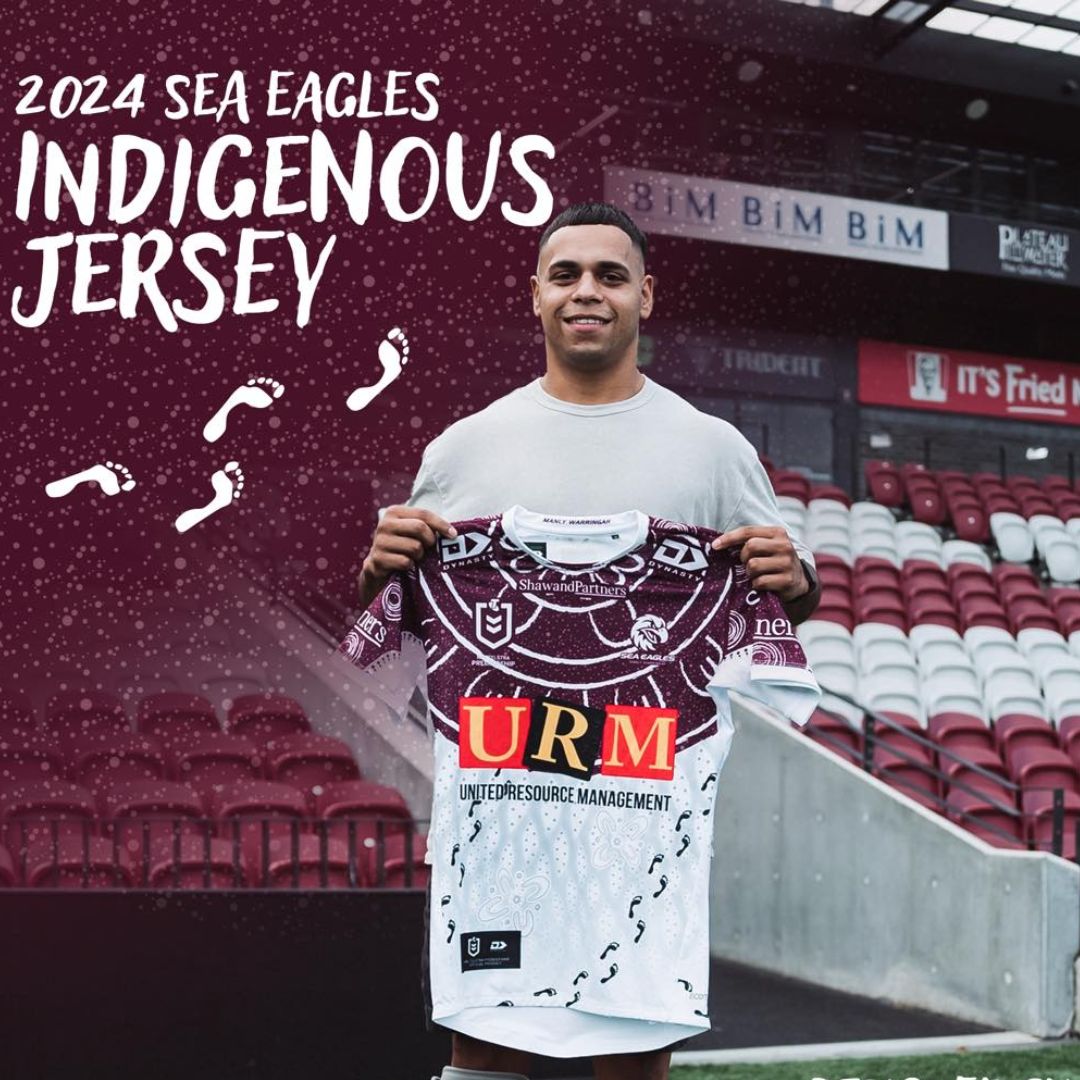 Manly Warringah Sea Eagles 2024 Indigenous Jersey
