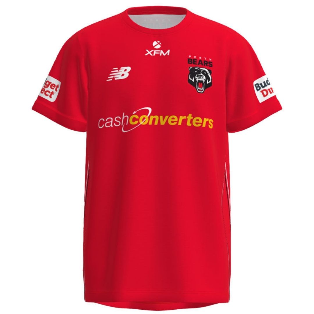 Perth Bears 2027 Red Training Shirt
