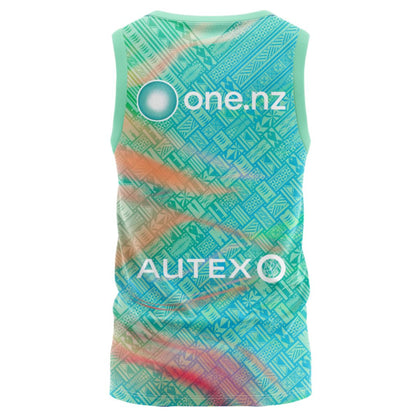 New Zealand Warriors 2025 Pasifika Singlet