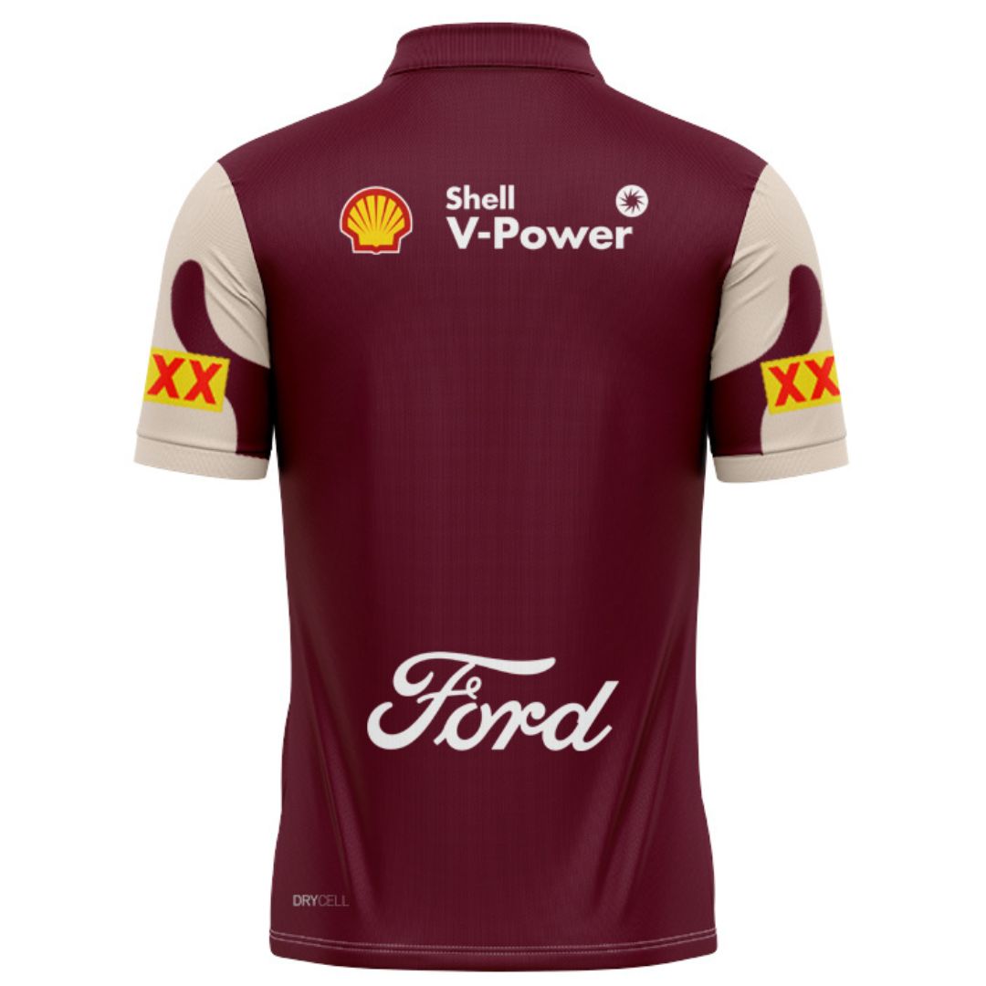 Queensland Maroons 2026 State Of Origin Training Polo Shirt