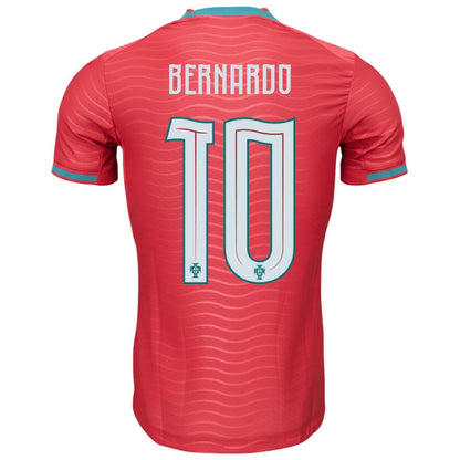 Portugal 2026 Bernardo #10 Soccer World Cup of Football Players Edition Home Jersey Shirt