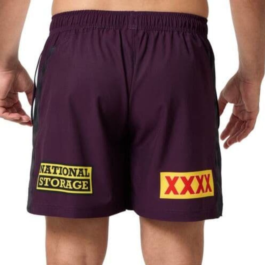 Brisbane Broncos 2025 Home Gym Shorts