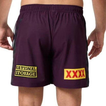 Brisbane Broncos 2025 Home Gym Shorts