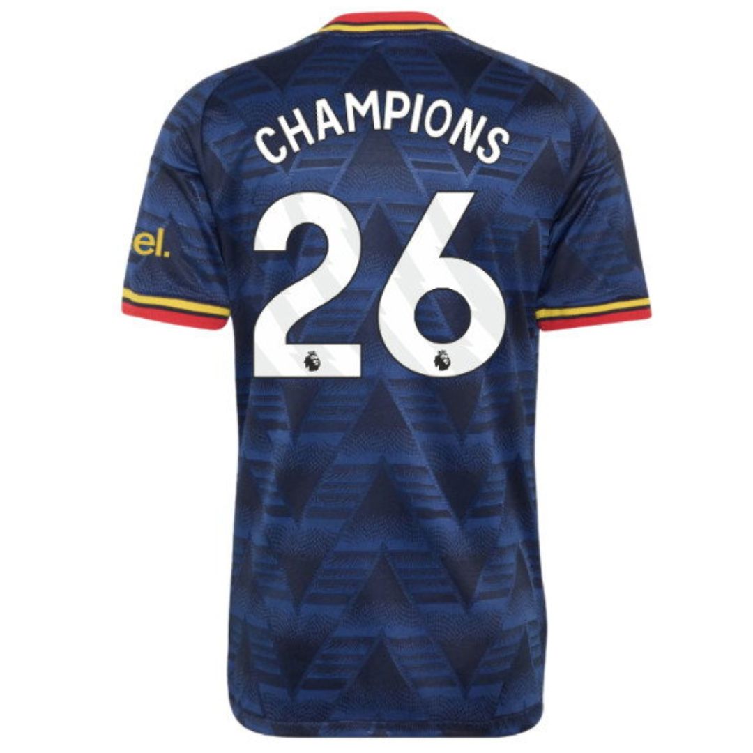 Arsenal Gunners 2026/27 Champions #26 Away Jersey Shirt