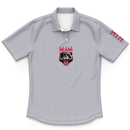 Perth Bears 2027 Kids Grey Supporters' Polo Shirt