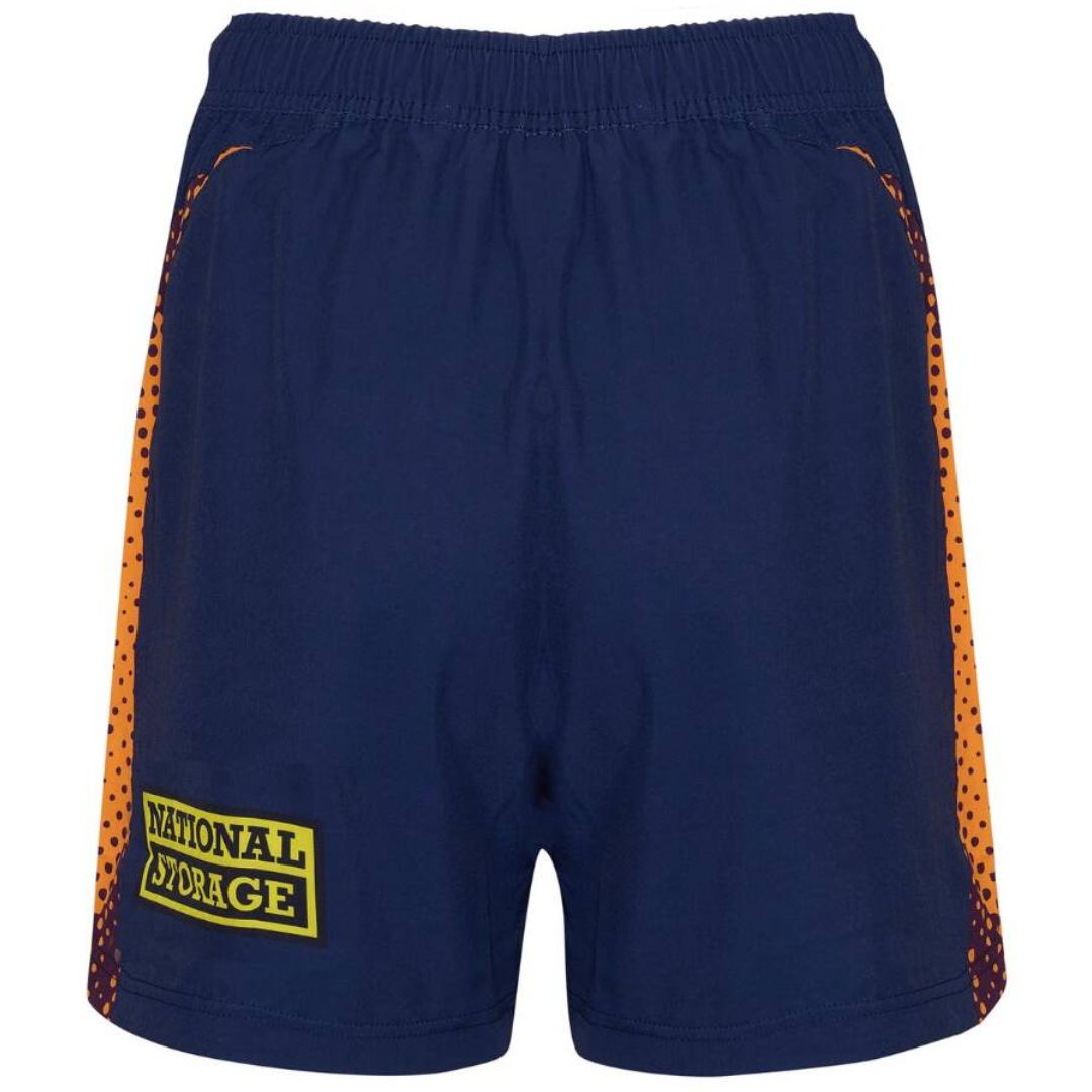 Brisbane Broncos 2026 Navy Blue Training Shorts