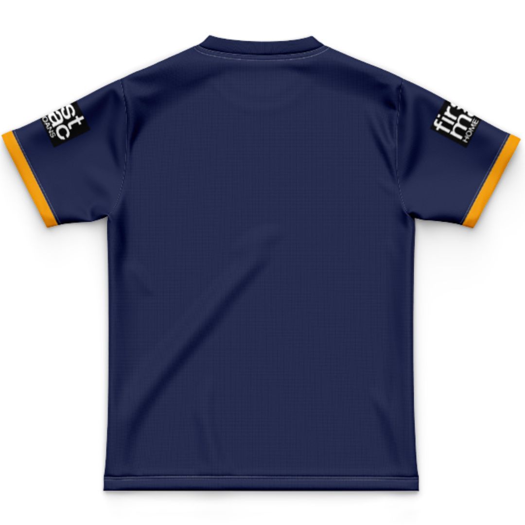 Brisbane Broncos 2026 Kids Navy Blue Training Jersey